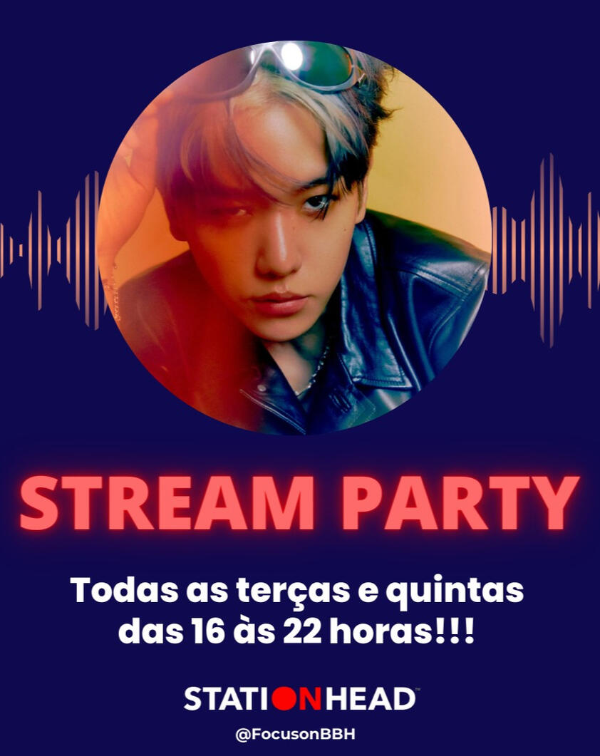 STREAM PARTY SEMANAL (clique para ir até o tweet)